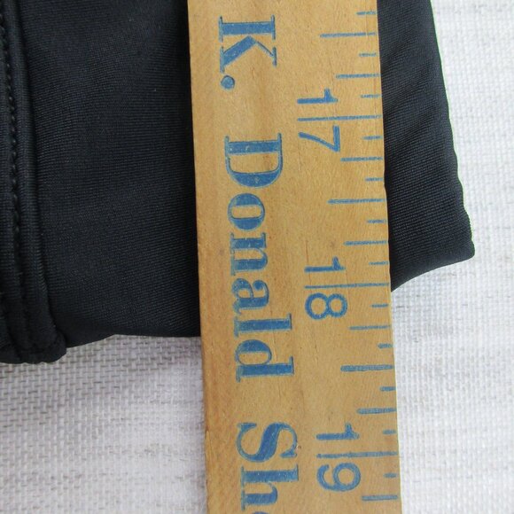 Swim Solutions Swim Shorts Womens‎ 18 Black Nylon Stretch Comfort Elastic Waist - Picture 14 of 15